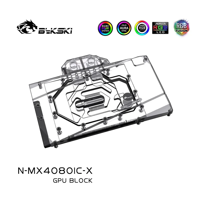 Bykski GPU Block for MAXSUN RT - Rtx 4080 Water Cooling Block 评论和价格
